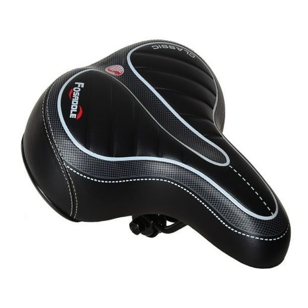 Comfort Wide Big Bum Bike Bicycle Gel Cruisers Extra Sporty Soft Pad Saddle Seat